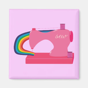 Sewing Rainbows Magnet