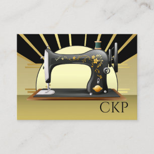 Sewing Seamstress Designer Business Card