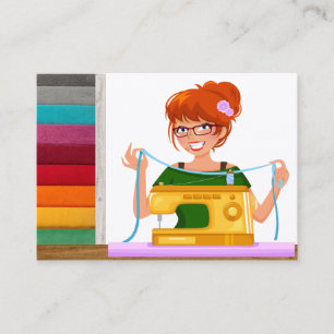 Sewing / Seamstress / Fashion - SRF Business Card