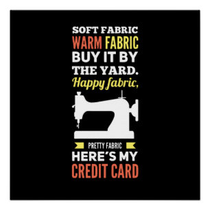 Sewing Sewing Machine Poster