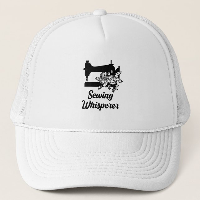 Sewing - Sewing Whisperer Trucker Hat (Front)