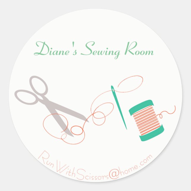 Sewing Sticker (Front)