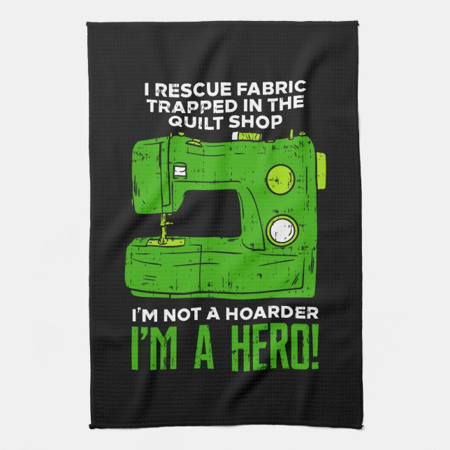 Sewing Tea Towel (Vertical)