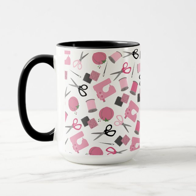 Sewing Themed Mug (Left)