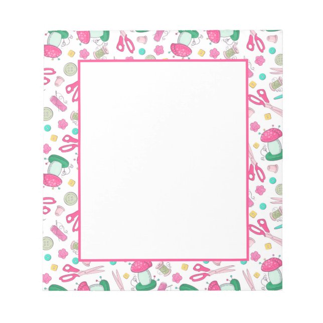 Sewing Time Notepad (Front)