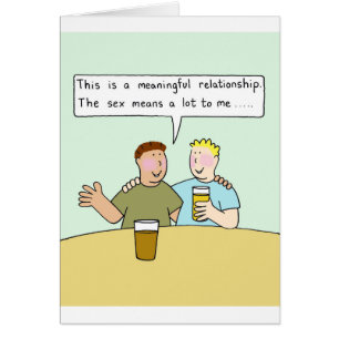 Sex in a Gay Relationship, Cartoon Humour.