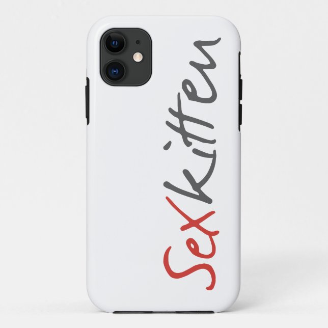 Sex Kitten iPhone 5/5S Case (Back)