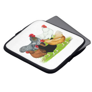 Sex-linked Chickens Quintet Laptop Sleeve