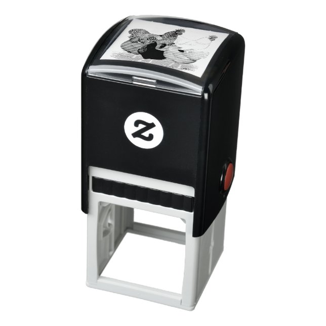 Sex-linked Chickens Quintet Self-inking Stamp (Product)