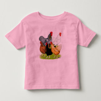 Sex-linked Chickens Quintet Toddler T-Shirt