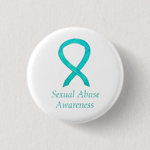 Sexual Abuse Awareness Custom Ribbon Pin
