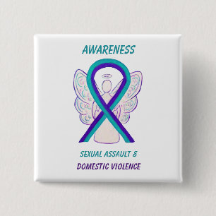 Sexual Assault & Domestic Violence Awareness Pins