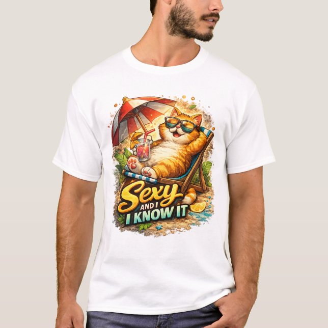 Sexy And I Know It T-Shirt (Front)