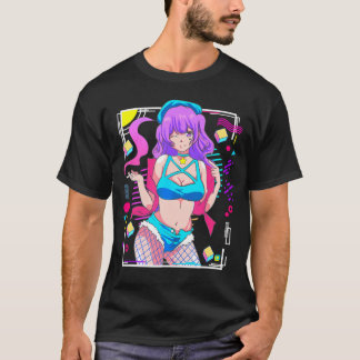 Sexy Anime Girl Anime Woman In Sexy Lingerie Anime T-Shirt