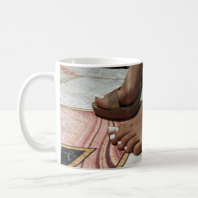Sexy feet mug (Left)