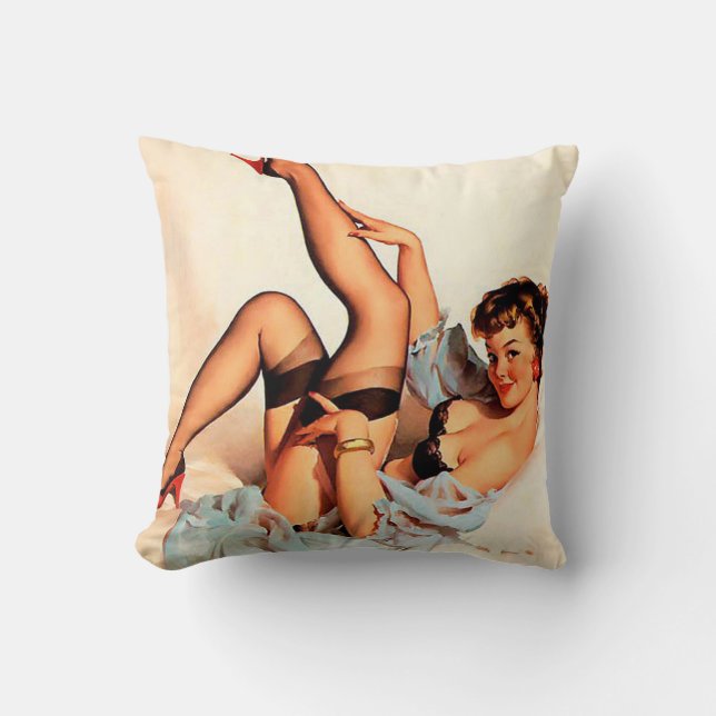 Sexy pin up cushion (Front)