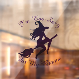 Sexy Witch On Broom