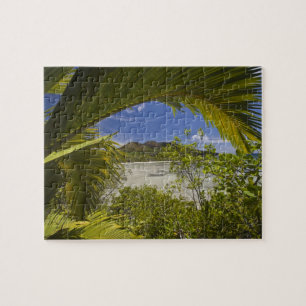 Seychelles, Curieuse Island, Laraie Bay Jigsaw Puzzle