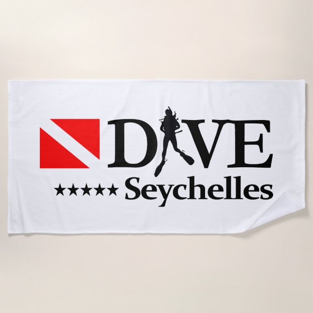 Seychelles DV4 Beach Towel (Front)
