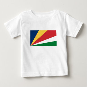 Seychelles Flag Baby T-Shirt