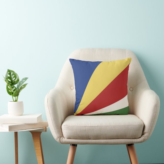 Seychelles flag cushion (Chair)