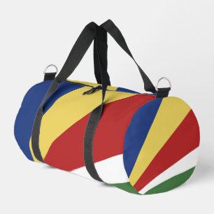 Seychelles flag duffle bag