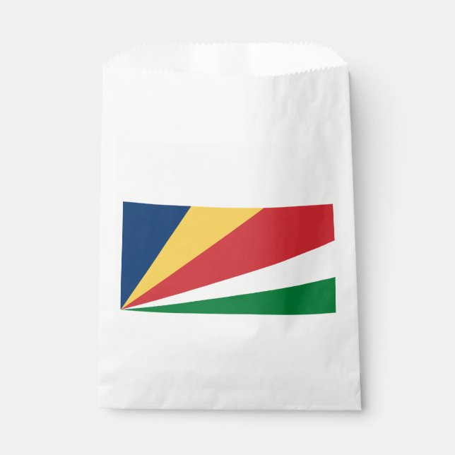 Seychelles Flag Favour Bags (Front)