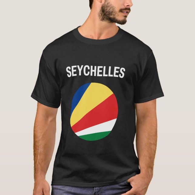 Seychelles Flag Modern T-Shirt (Front)