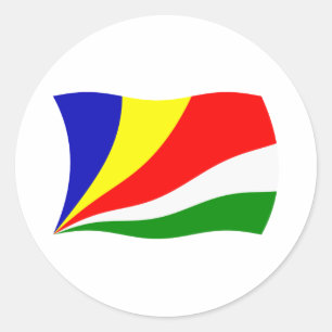 Seychelles Flag Sticker