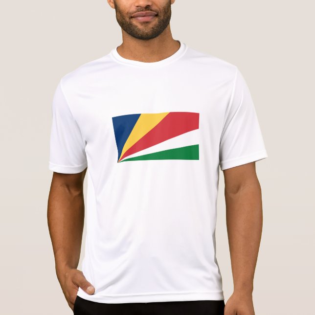 Seychelles Flag T-Shirt (Front)