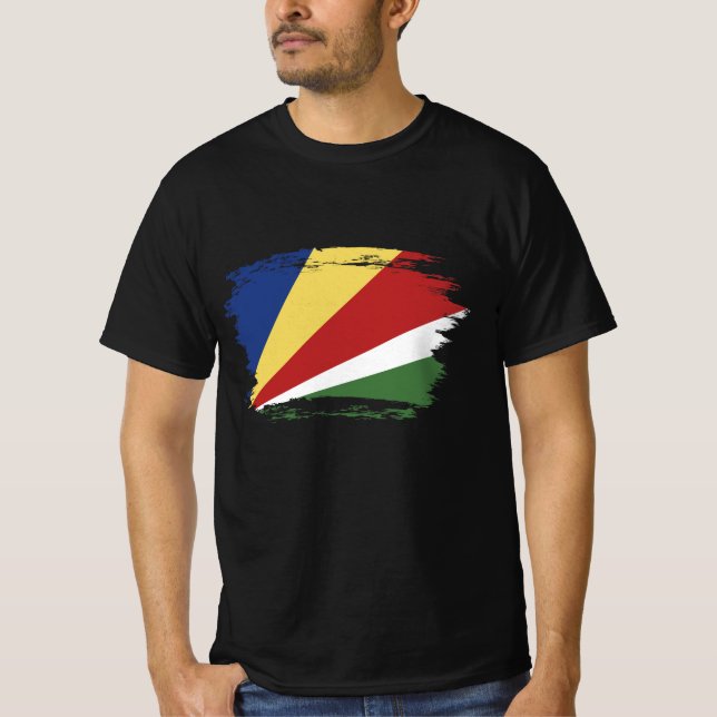 Seychelles flag T-Shirt (Front)