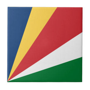 Seychelles Flag Tile