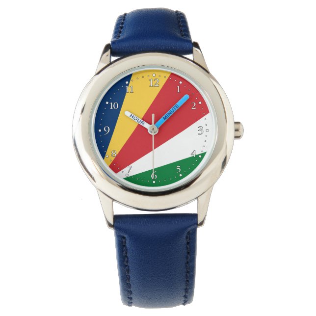 Seychelles Flag Watch (Front)