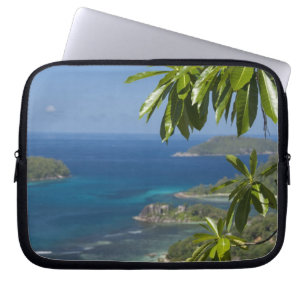 Seychelles, Island of Mahe. Western coast of Laptop Sleeve
