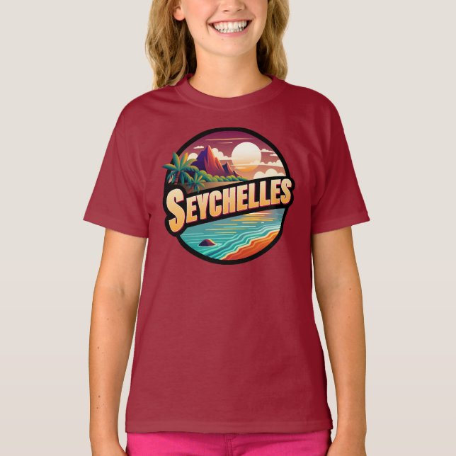 Seychelles Islands Indian Ocean T-Shirt (Front)