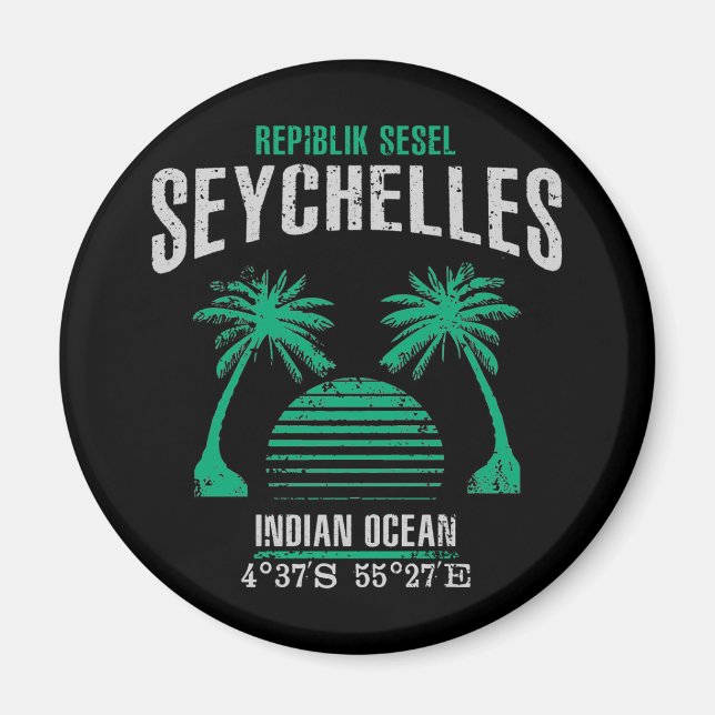 Seychelles Magnet (Front)