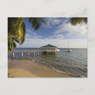 Seychelles, Praslin Island, Anse Bois de Rose, Postcard