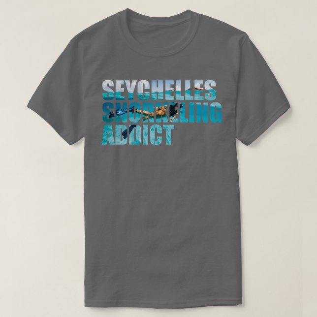 Seychelles Snorkelling Photo Woman T-Shirt (Design Front)