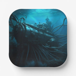 SF - 20,000 Leagues 2 Paper Plate