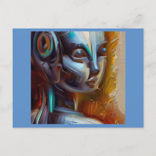 SF - Artificial Intelligence Hero 3 Postcard