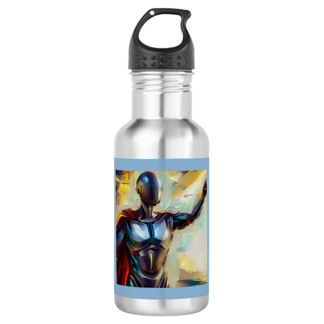 SF - Artificial Intelligence Hero 4 532 Ml Water Bottle (Front)