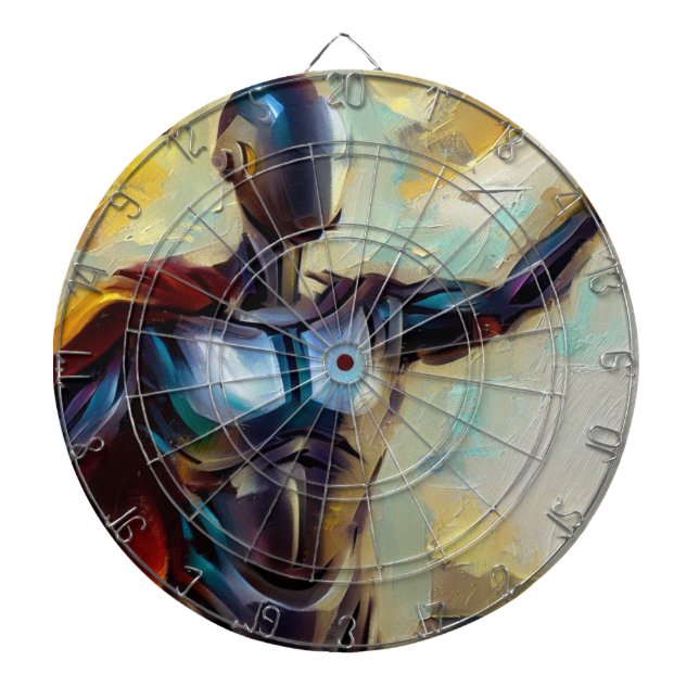 SF - Artificial Intelligence Hero (4) Dartboard (Front)