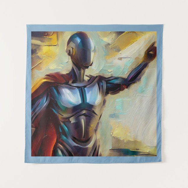 SF - Artificial Intelligence Hero 4 Tapestry (Front)
