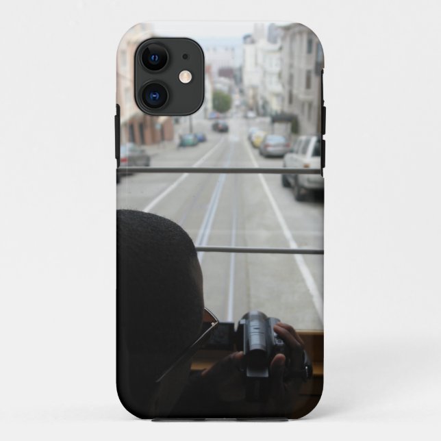 SF cable car street view Case-Mate iPhone Case (Back)