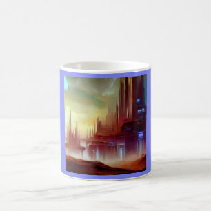SF City On a Strange Planet 1 Coffee Mug