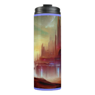 SF City On a Strange Planet 1 Thermal Tumbler