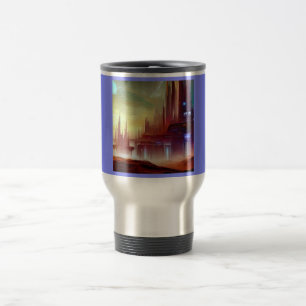 SF City On a Strange Planet 1 Travel Mug