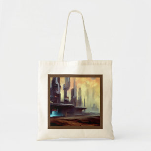 SF City On a Strange Planet 2 Tote Bag