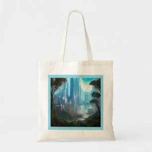 SF - City On Forest Planet 2 Tote Bag