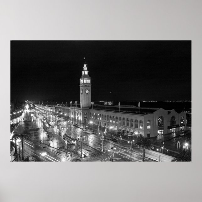 SF Ferry Building Print - Large (Front)